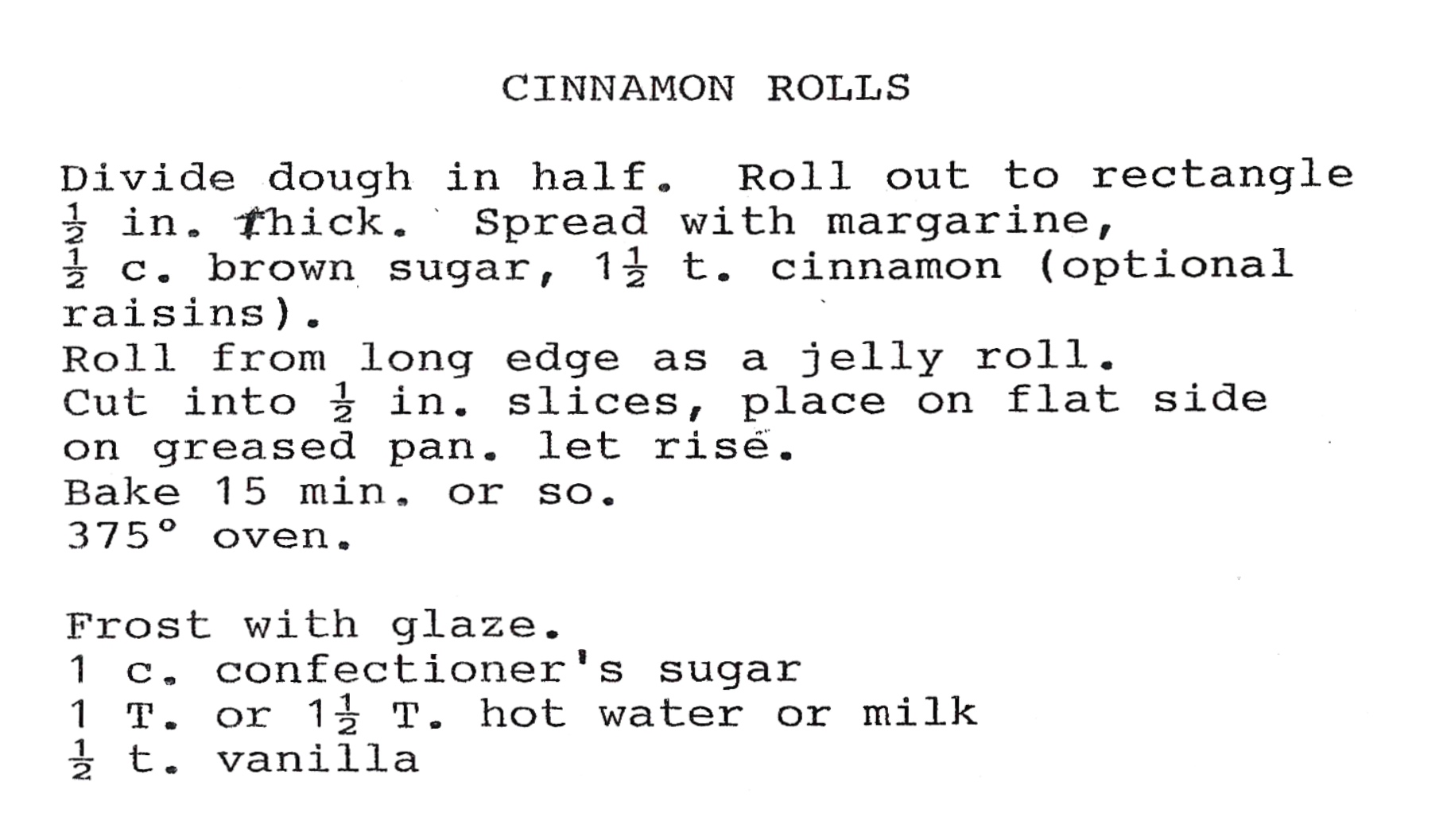 Cinnamon Rolls Image